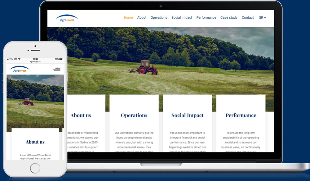 Agroinvest website